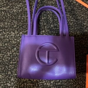 Purple Telfar Designer Women's Bag